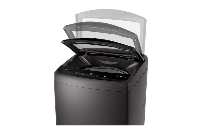 LG Lavadora LG Carga Superior Smart Inverter con LG TurboDrum 19Kg – Gris oxford, WT19MVTM