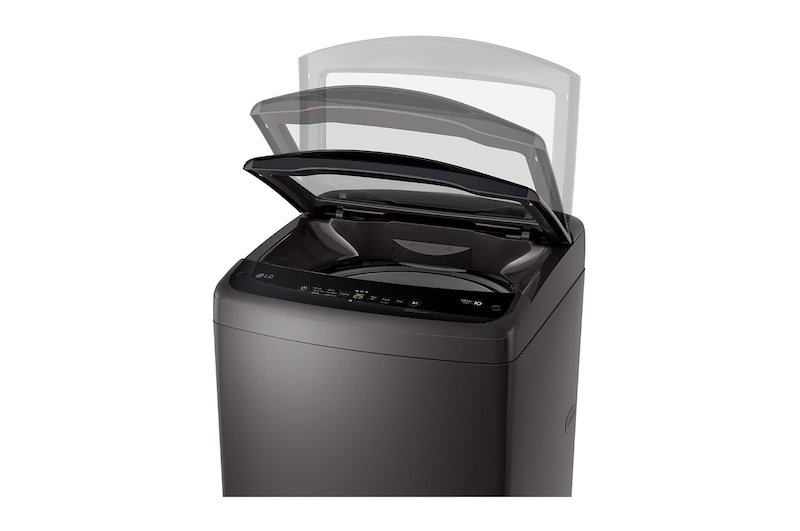 LG Lavadora LG Carga Superior Smart Inverter con LG TurboDrum 19Kg – Gris oxford, WT19MVTM