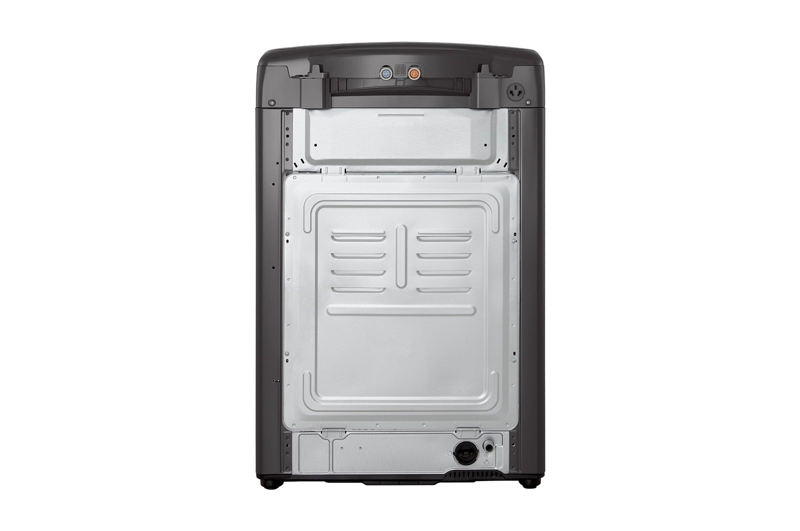 LG Lavadora LG Carga Superior Smart Inverter con LG TurboDrum 19Kg – Gris oxford, WT19MVTM