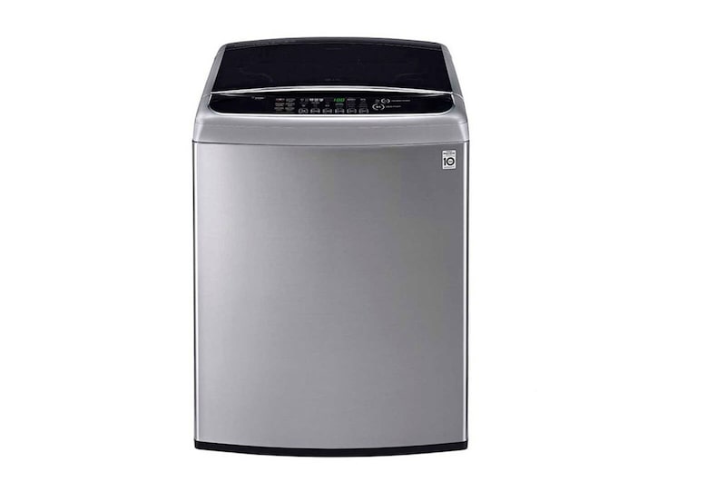 LG 22kg Lavadora Carga Superior con Direct Drive Inverter con Vapor & ThinQ (Wi-Fi), Color Acero , WT22VSS6H