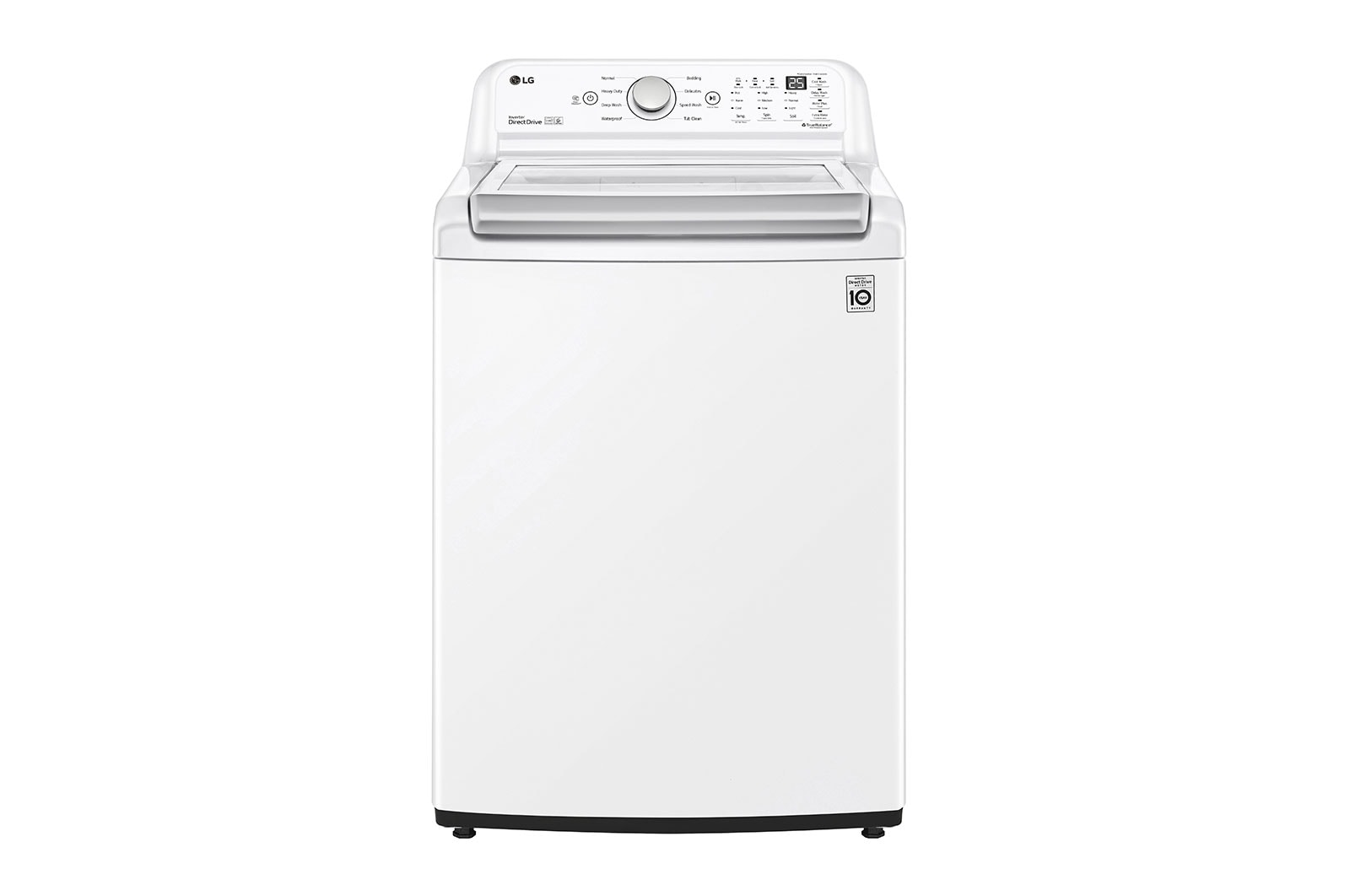 LG Lavadora LG Carga Superior Inverter DD con sistema 6 Motion DD 25 Kg - Blanco, WT25WT6HK