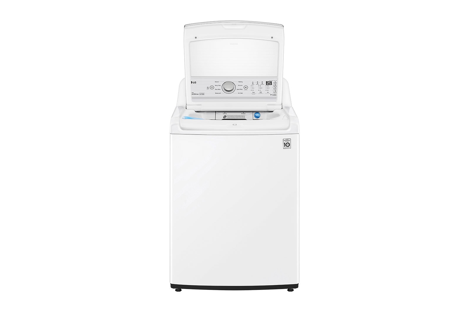 LG Lavadora LG Carga Superior Inverter DD con sistema 6 Motion DD 25 Kg - Blanco, WT25WT6HK