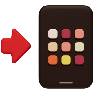 Icono de smartphone.