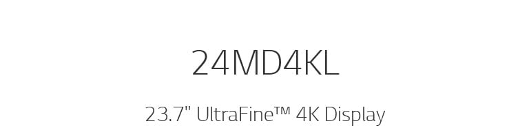 23.7" UltraFine™ 4K Display