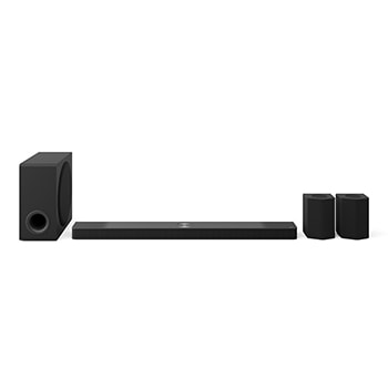 Front view of Barra de sonido LG para TV con Dolby Atmos 9.1.5 canal S95AR S95AR