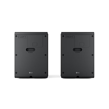 Back view of Rear Speakers
