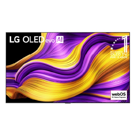 Vista frontal de 97" LG OLED evo AI G5 4K Smart TV 2025 OLED97G5PSA