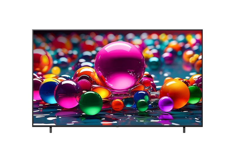 Vista frontal del TV LG FHD, LR60