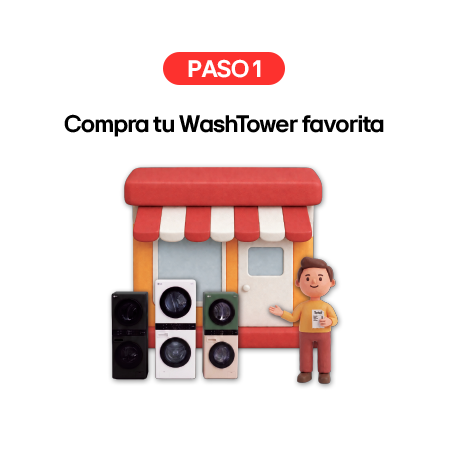 paso 1: compra tu washtower