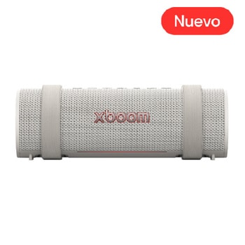 Vista frontal de LG xboom Grab by will.i.am | Parlantes Bluetooth | Sonido xboom con la máxima portabilidad