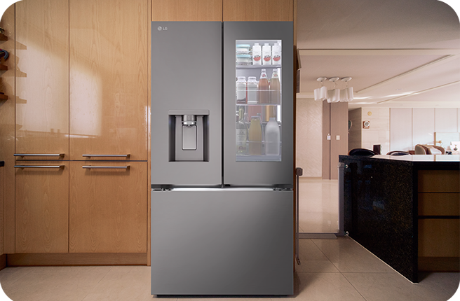 Toma del producto del refrigerador	