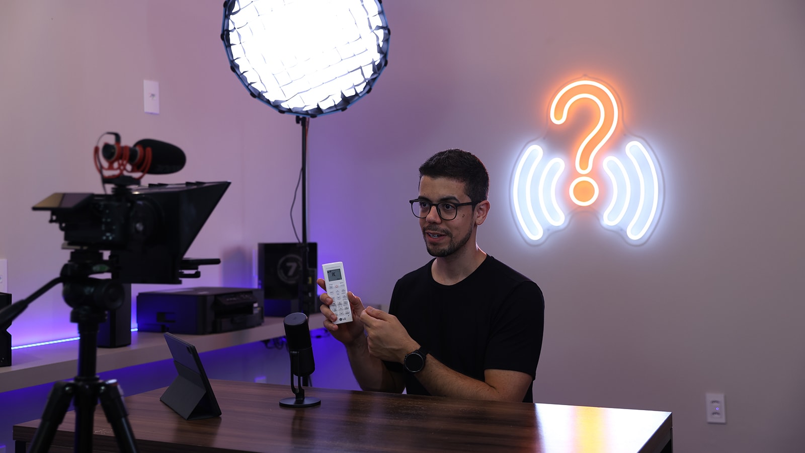 Video de la vida diaria de un creador tech con electrodomésticos LG