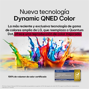 Salpicaduras de pintura de diversos colores irrumpen desde el suelo hacia arriba. 