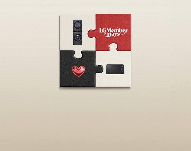 Banner que destaca los beneficios adicionales al adquirir productos en combo durante la campaña LG Member Days.
