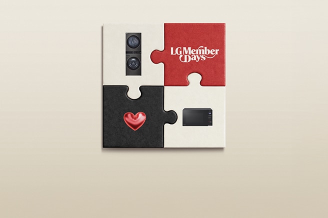 Banner que destaca los beneficios adicionales al adquirir productos en combo durante la campaña LG Member Days.