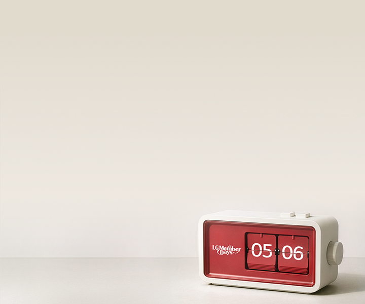 Imagen donde se aprecia un contador con las horas que faltan para LG Member Days