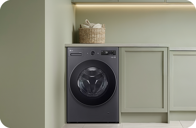 Toma de producto de la lavadora