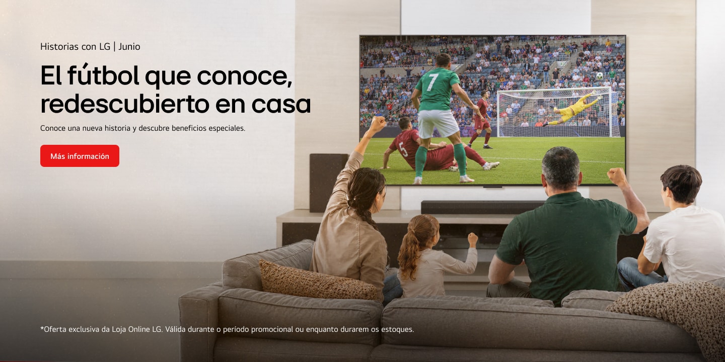 Una imagen clave de estilo de vida que muestra las rutinas cotidianas en el hogar con electrodomésticos LG.	