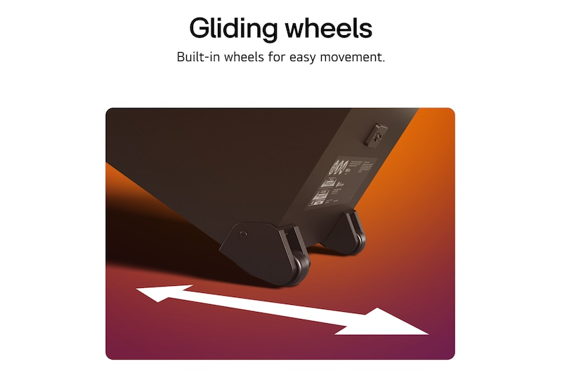 USP card: Gliding wheels