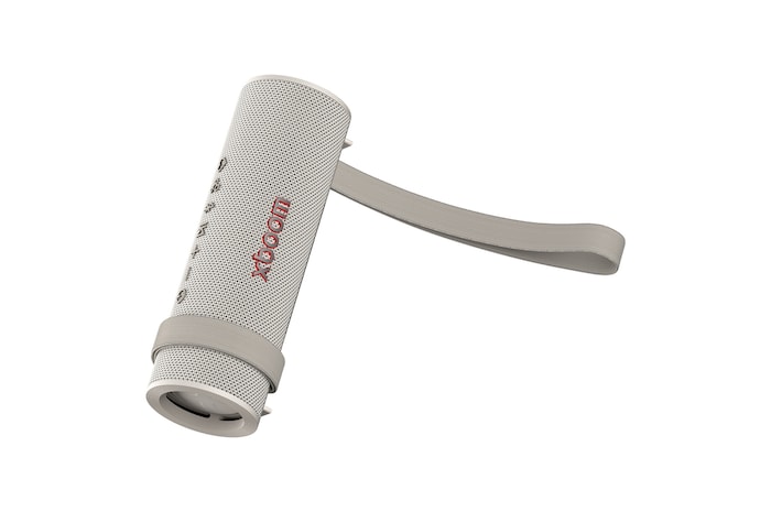 semi-vertical front view with handle untied