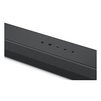 Soundbar side close-up