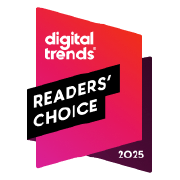 A image of digital trends award logo