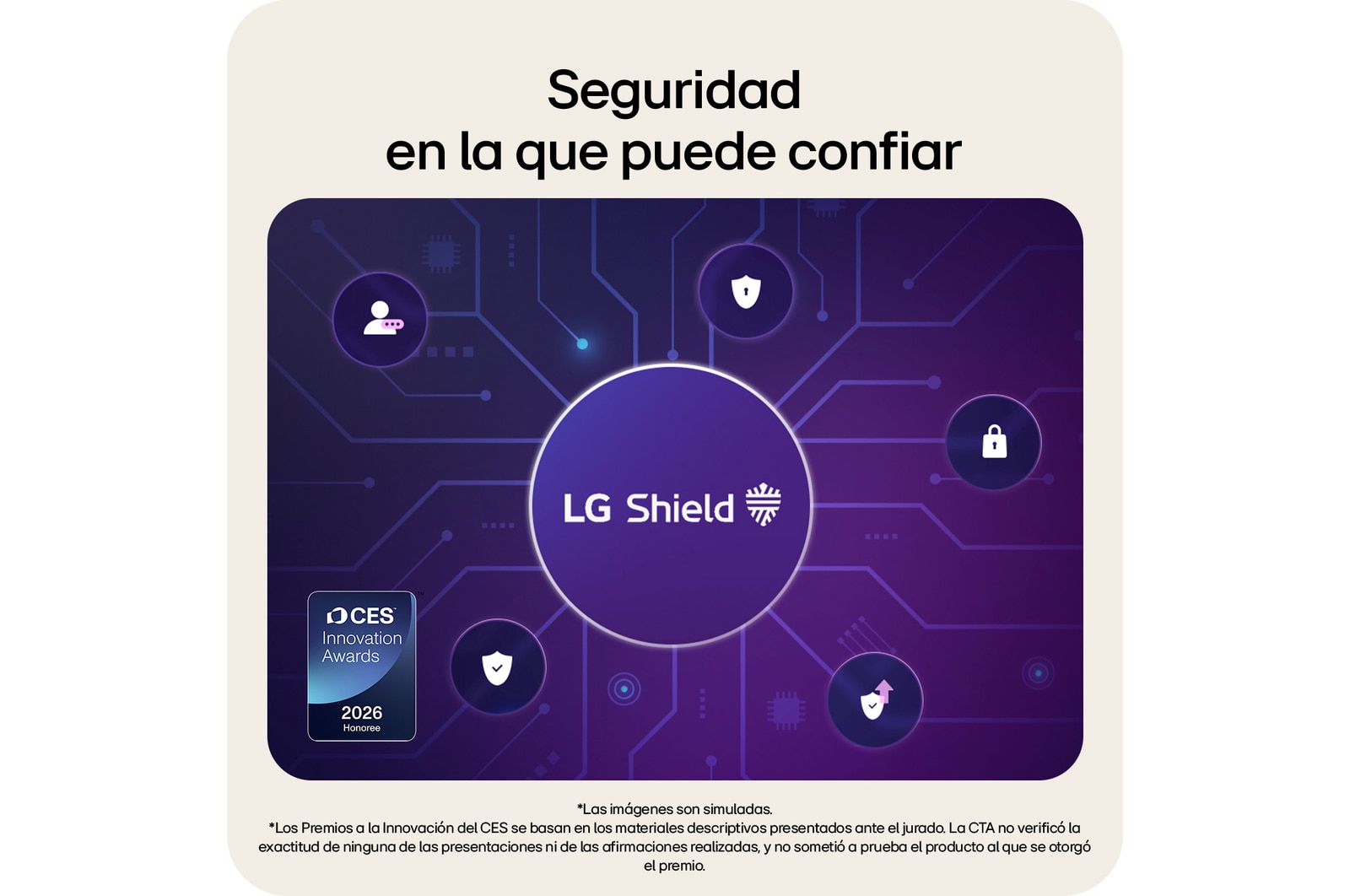 LG Shield: protegiendo los datos personales y reforzando la seguridad del dispositivo en el LG Smart Monitor.