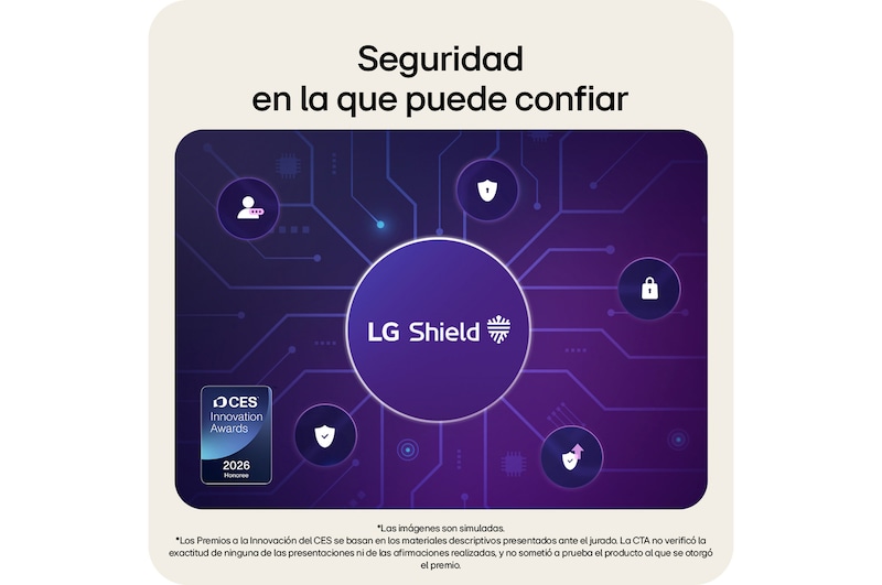 LG Shield: protegiendo los datos personales y reforzando la seguridad del dispositivo en el LG Smart Monitor.