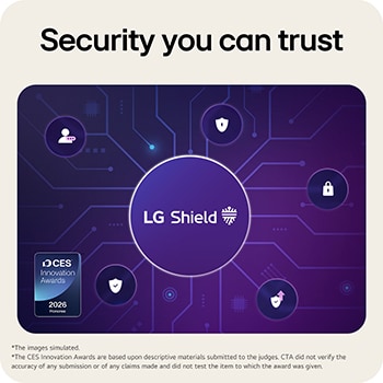 LG Shield: protegiendo los datos personales y reforzando la seguridad del dispositivo en el LG Smart Monitor.