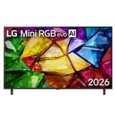 55 " LG Mini RGB evo AI MRGB85 4K Smart TV 2026