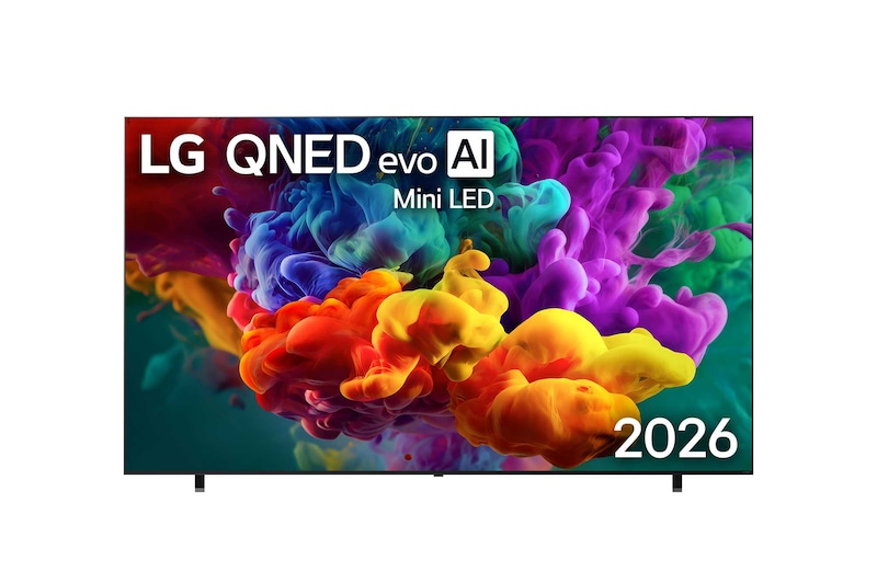 100" LG QNED evo AI QNED85 Mini LED 4K Smart TV 2026 + Barra de Sonido LG S70TY | 400W | 3.1.1 ch | Dolby Atmos