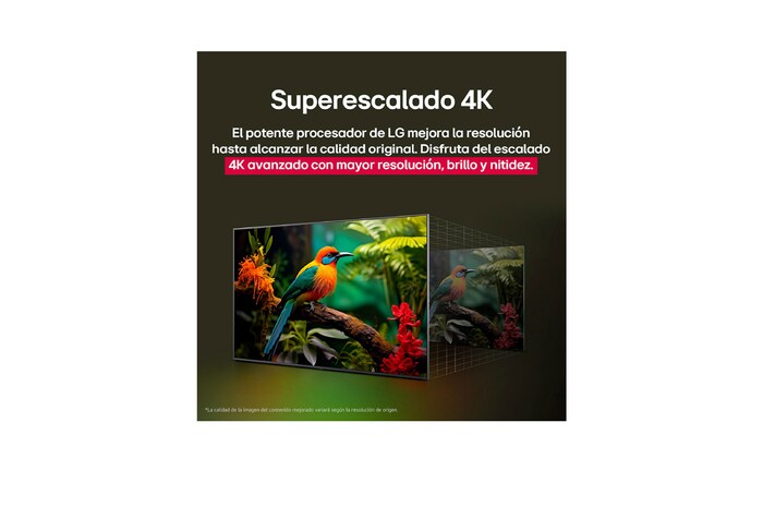 4K super upscaling