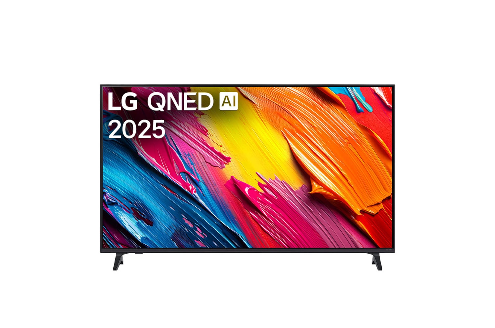 Vista frontal de 86" LG QNED 73 AI 4K Smart TV 86QNED73ASA