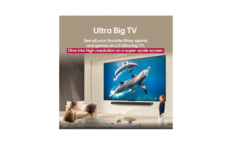 ultra big tv