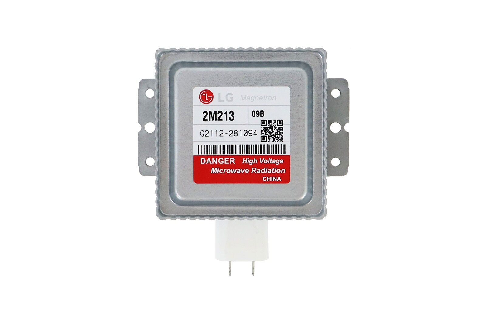 Vista frontal de Magnetron para Microondas LG MS2342DS, MS2049G - 6324ZAAE22B 6324ZAAE22B