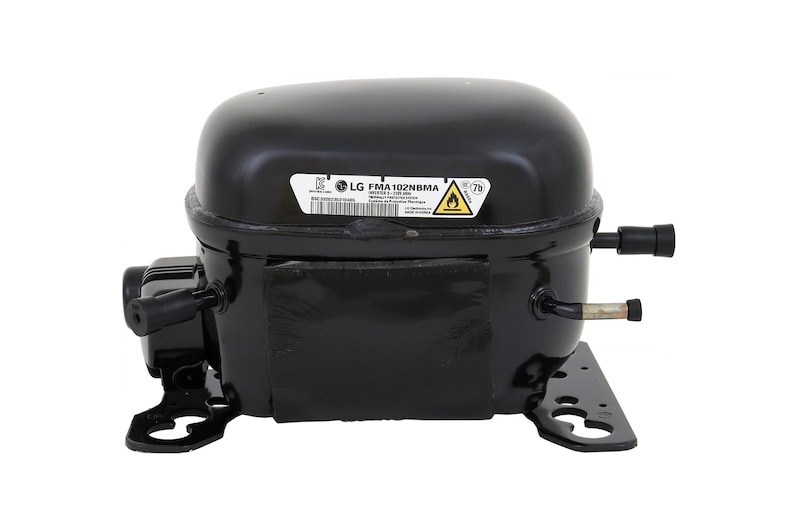 Vista frontal de Compresor para Refrigerador TCA37071511 TCA37071511