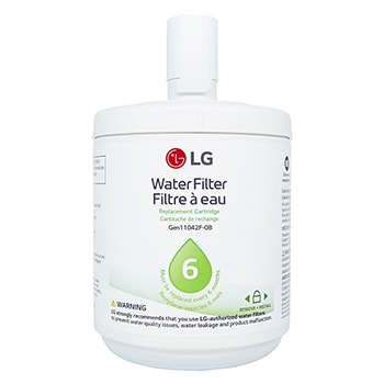 Vista frontal de Filtro de agua para refrigeradores LT500P (6 meses) ADQ72910911