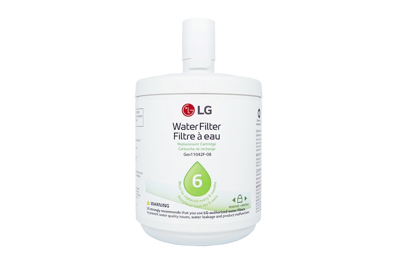 Vista frontal de Filtro de agua para refrigeradores LT500P (6 meses) ADQ72910911