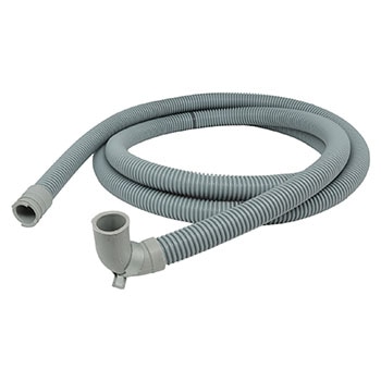 Vista frontal de Manguera de desagüe de lavadoras LG de carga superior AEM74092902