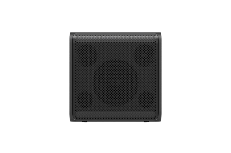 Vista frontal de LG xboom Stage 301 de will.i.am | Altavoz Bluetooth portátil | xboom Signature Sound con fiestas y actuaciones