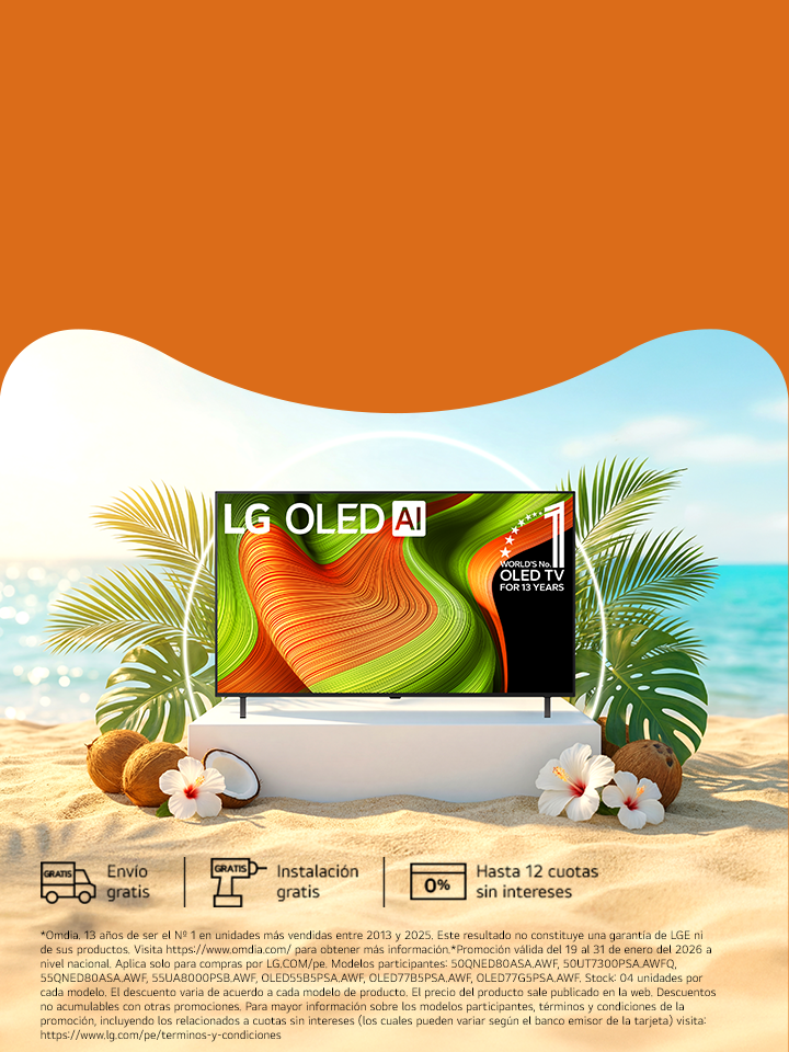 Descuentos exclusivos. Llévate tu LG TV al mejor precio.