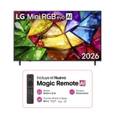 55 " LG Mini RGB evo AI MRGB85 4K Smart TV 2026