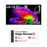 65" LG OLED evo AI G6 4K Smart TV 2026