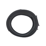 Vista frontal de Gasket de goma para puerta de lavadora LG WD-12327RD, WD-12321RDK - 4986ER0005F 4986ER0005F