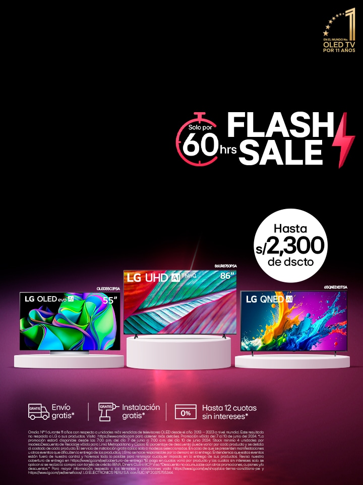 Flash Sale TV | LG Perú