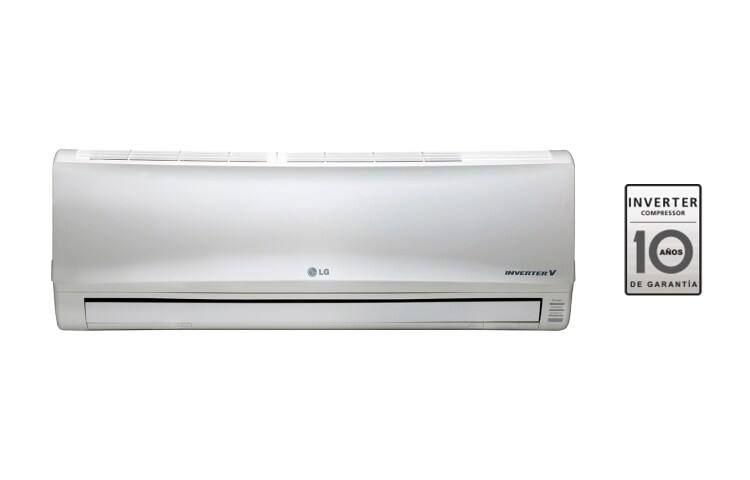 Vista frontal de AIRE ACONDICIONADO LG TIPO PARED INVERTER SOLO FRIO VM122CS