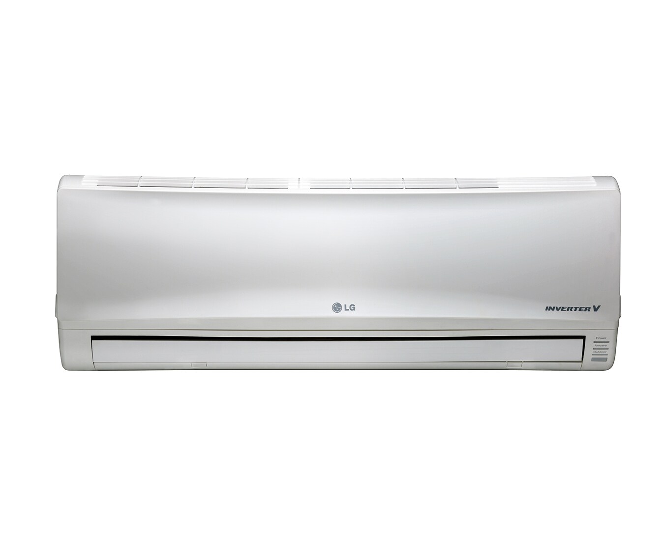 Vista frontal de AIRE ACONDICIONADO LG TIPO PARED INVERTER SOLO FRIO VM122CS