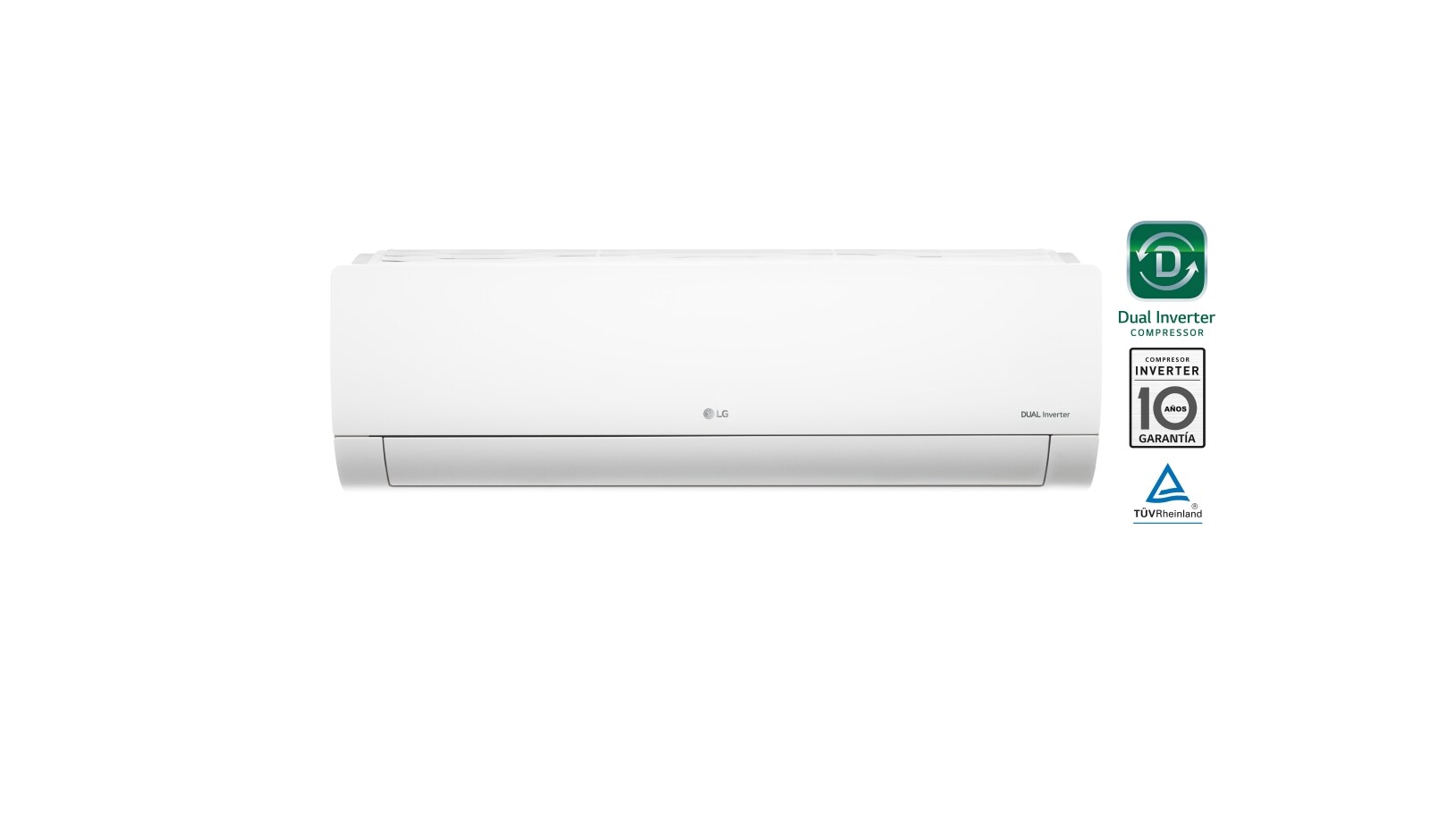 Vista frontal de DualCool Inverter 18,000 Btu/h (Solo frío) VM182C6