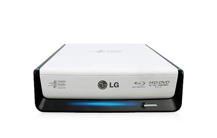 Vista frontal de Grabador exxterno Blu-ray BE06LU10