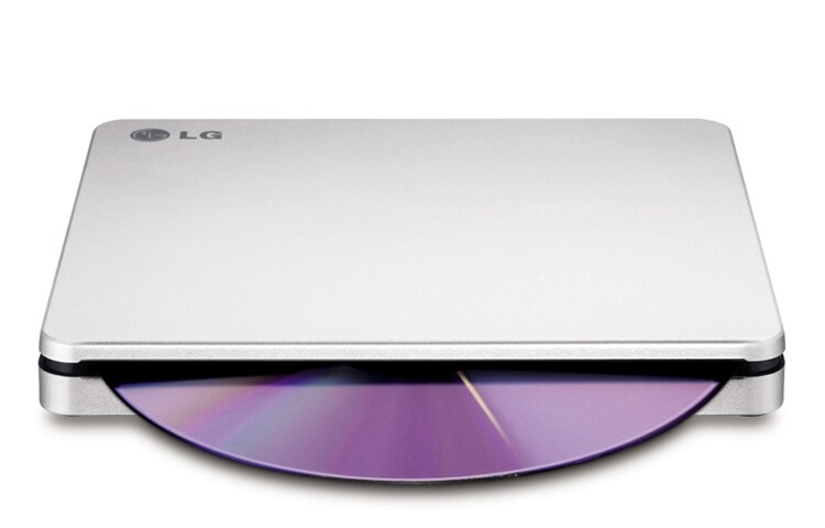 Vista frontal de 8x Portable DVD Rewriter with M-DISC GP70NS50